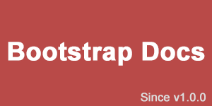 Bootstrap Docs